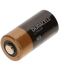 Duracell CR123/DL123 (Copper Top) 3 Volt Lithium Bulk Pack  400 per tray
