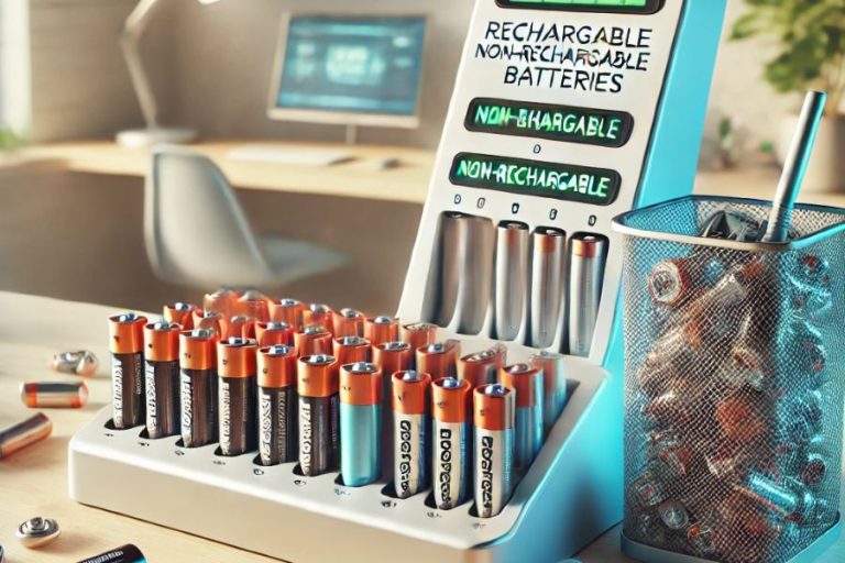Rechargeable vs. non-rechargeable batteries: A side-by-side comparison of their performance, cost, and environmental sustainability.
