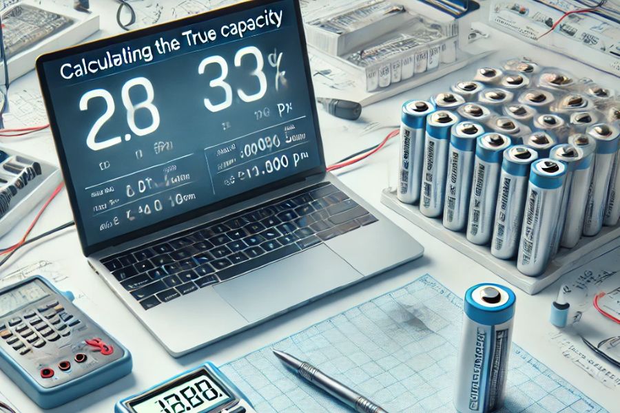 Rated vs. true capacity: Learn how to calculate the actual capacity of high-capacity batteries and understand performance discrepancies.