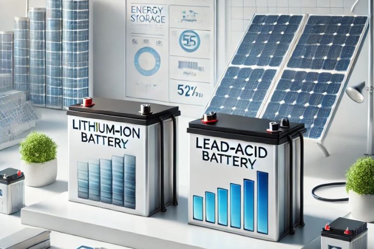 Discover the features of lithium-ion and lead-acid batteries for solar systems. Learn which type provides the best performance.