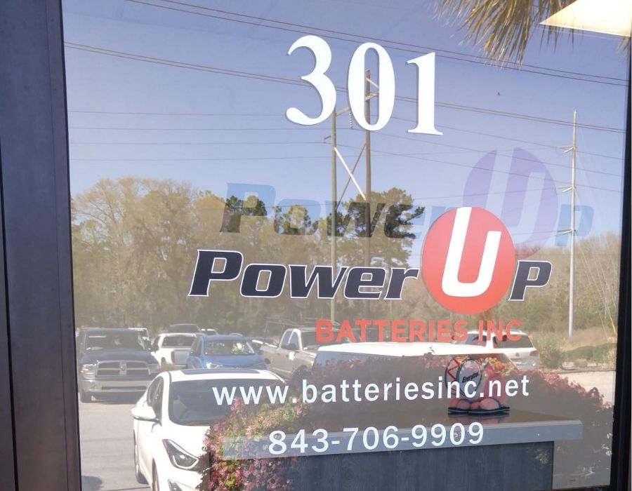 door entrance of batteries inc in bluffton sc